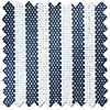Nautical Stripes, Navy - Made to Measure Curtains